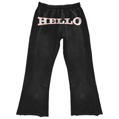 SAWADIKA FLARE LEG SWEATPANTS