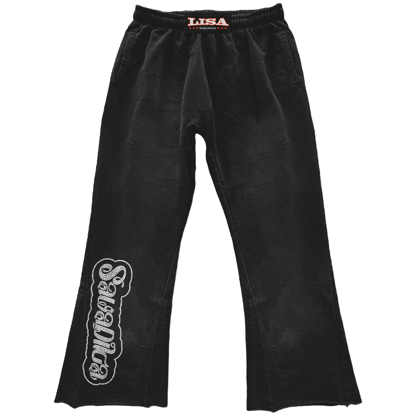 SAWADIKA FLARE LEG SWEATPANTS