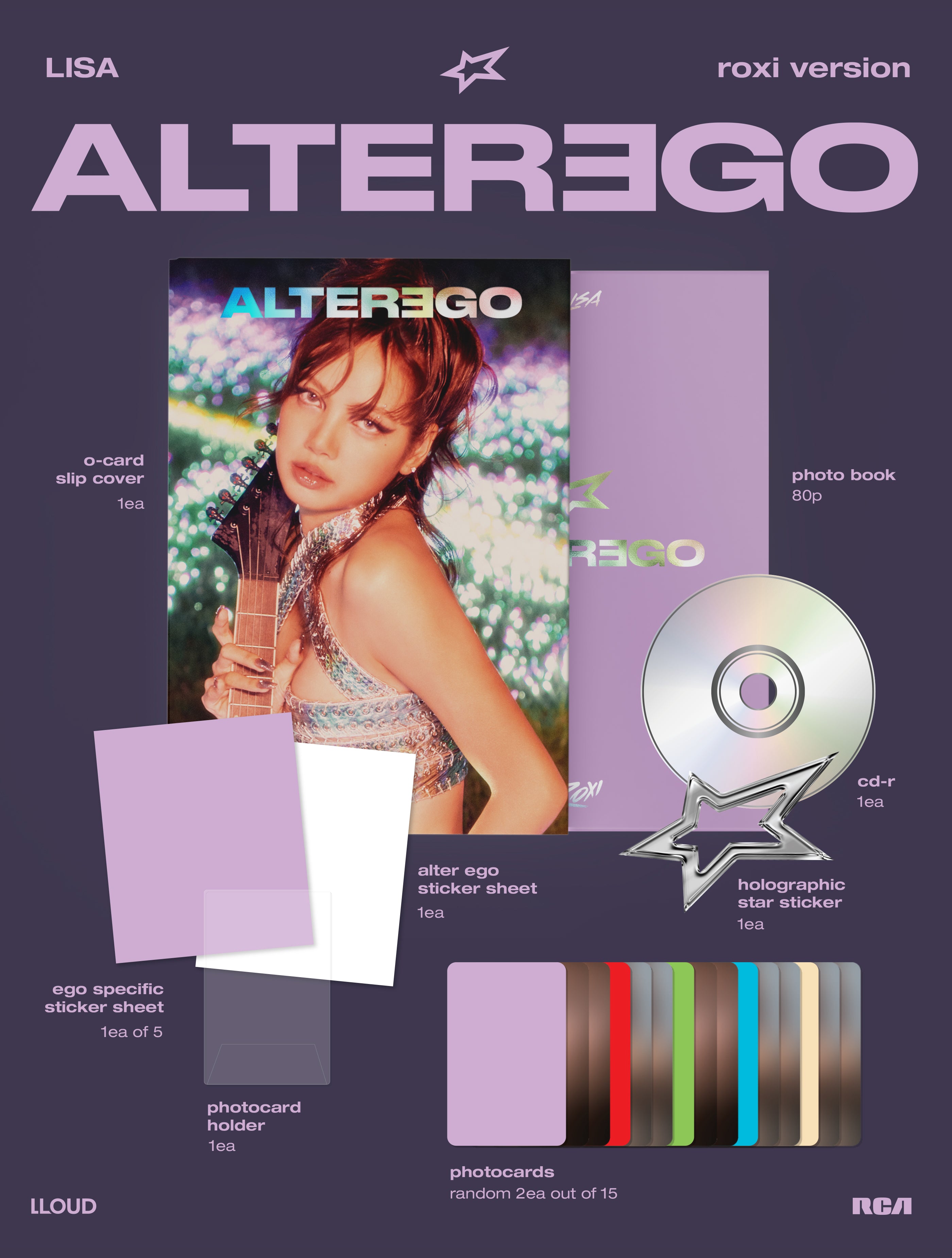 Alter Ego Photobook — Roxi Version – LISA - Official Thailand Store