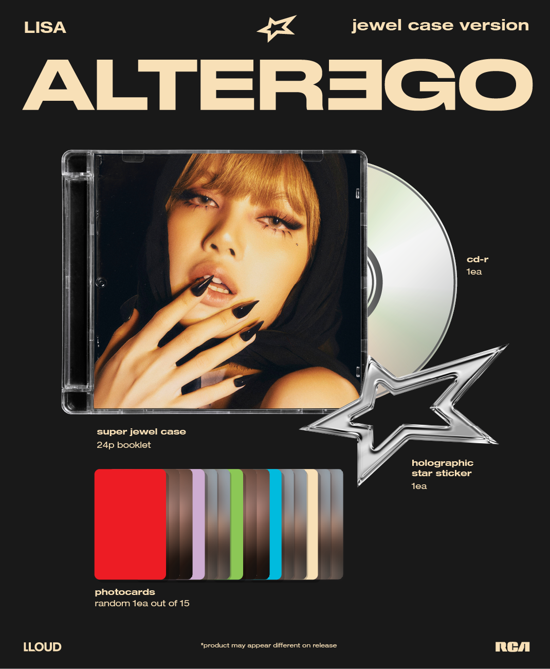 LISA / Alter Ego 限定盤レコード + CD セット 新品未開封 Alter Ego CD – Lisa Official Thailand Store